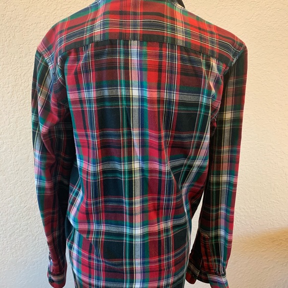 Ralph Lauren plaid ladies shirt - Picture 3 of 4
